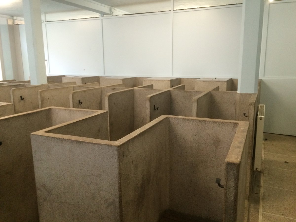 willfoth's tweet photo. it's the only week of the year when we all get goo-ey eyed + wax nostalgic over a set of really crappy looking concrete showers https://t.co/mu6dWDGscm