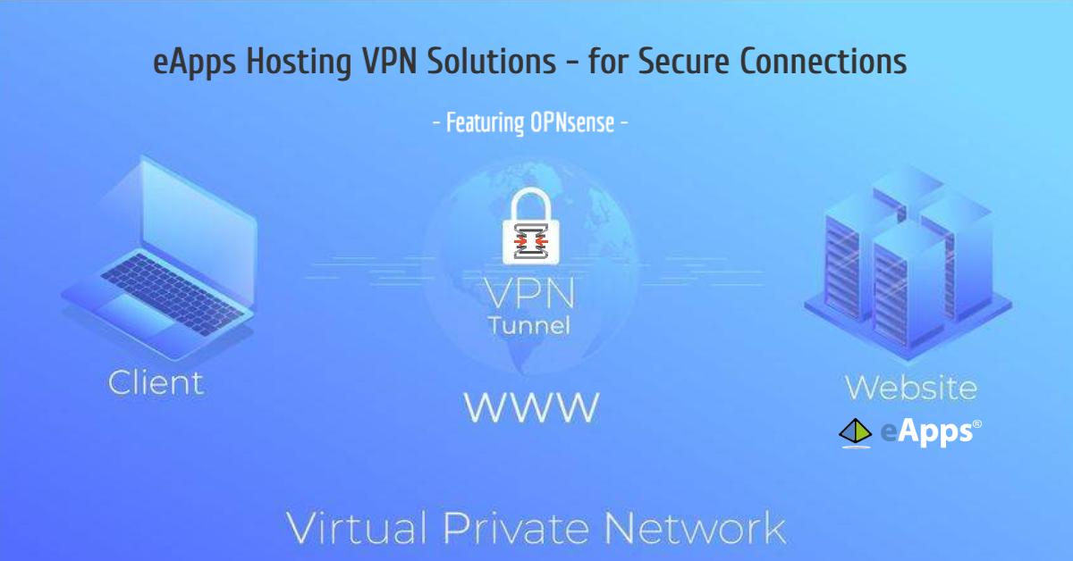 eapps's tweet photo. Highly secure, cost-effective #VPN solutions using the OPNsense firewall and routing platform, in a private eApps #CloudServer. Can be configured for 'Remote Access' or 'Site to Site' VPN.
https://t.co/fwVi3t8cMN
#VPNHosting #SitetoSiteVPN #RemoteAccessVPN https://t.co/DhcLyiMQei