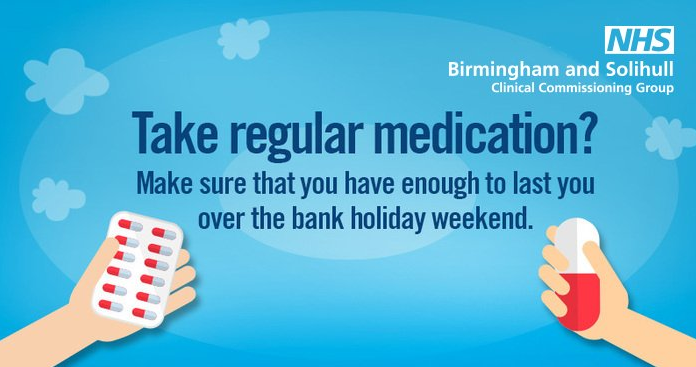 Some GP practices will be closed from 19 April  (#GoodFriday) to 22 April (#Easter Monday), so you'll need to make sure your medication will last until practices reopen on Tuesday 23 April, or act now to get your repeat prescription ordered in time bit.ly/2HYbG4I