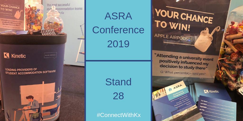 KxSolutions's tweet photo. We're ready for another day at the ASRA Conference 2019. π The most successful student accommodation teams connect with Kx, so come and see us at stand 28 to find out how we can help you! #AsraForLife @ASRACONF #ConnectWithKx https://t.co/pRSufFJME7