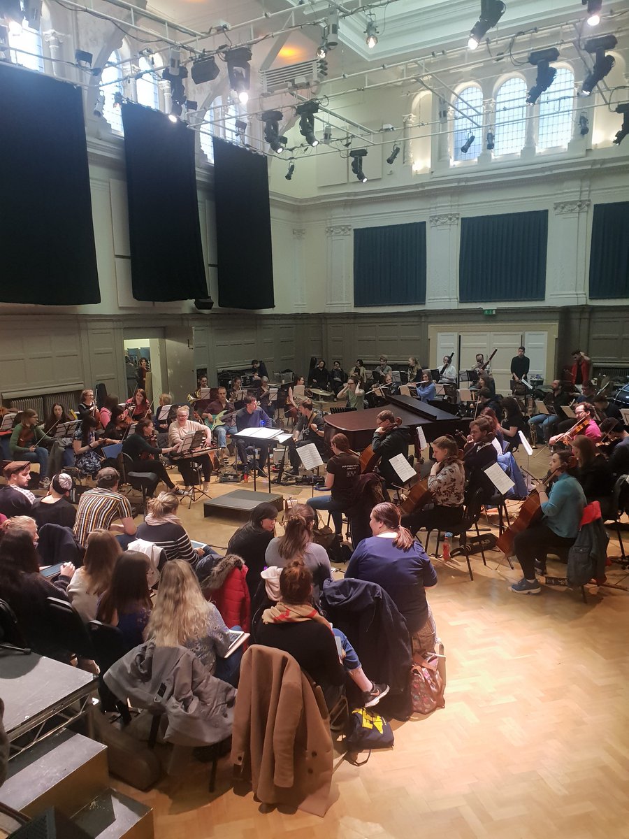 GeorgieFJones's tweet photo. Lovely Sunday spent with @LMTOrch partaking in my second #LMTOPlayThrough 👌 So much talent in the room #lmto #musicaltheatre #london https://t.co/PzQnZnBkZ5
