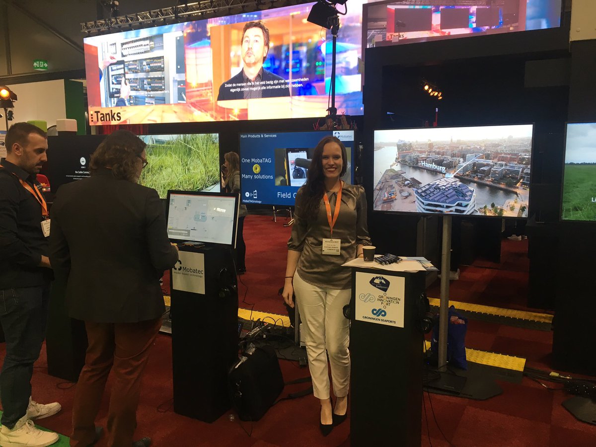 GroningerHavens's tweet photo. We zijn van start! @MaintenanceNEXT 2019! Stand 5200. See you there! #Itankmovietheatre #MaintenanceNEXT #innovation #maintenance #groningeninnovationport https://t.co/55zKMw4xe6