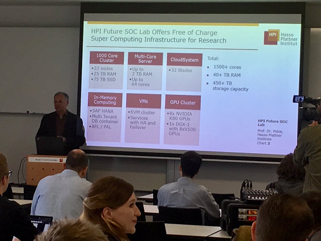 HPI_DE's tweet image. Welcome to our #FutureSocLabDay2019 with our partners from @HPE, @CANCOM_SE, @Cisco and many more. The speeches will be recorded and shared soon on #teleTASK.