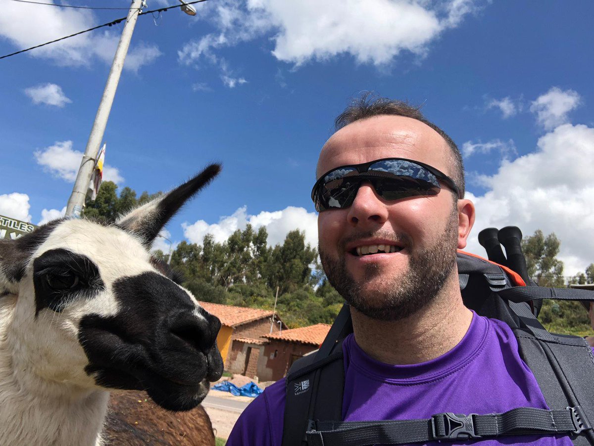 supportVSA's tweet photo. Our Inca Trek challengers have officially set off! Fantastic views and some new friends already 😁 You can support the team by visiting: https://t.co/G0FDTtpt1K
#changinglives #mentalhealth #supportVSA https://t.co/b4ZWfkOBS7