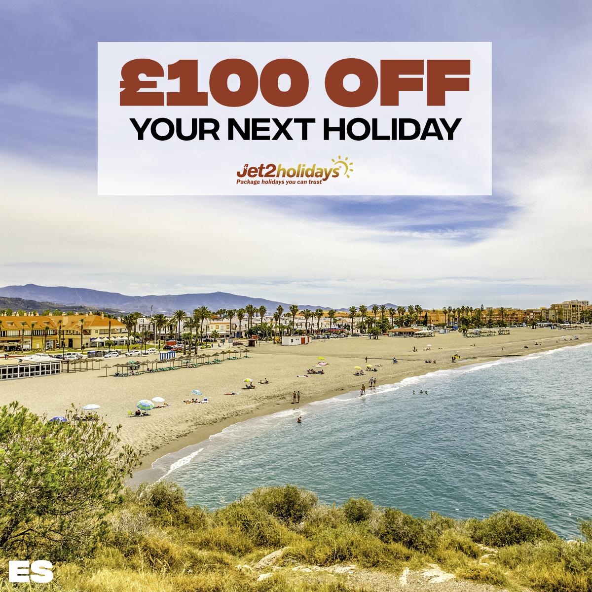 Everything Student (@everythinstudnt) on Twitter photo 😎 Get £100 off your next holiday with Jet2holidays. 
Use code 100OFF here: bit.ly/2D62C9Z
Deposits start at just £60pp too! 😎 Get £100 off your next holiday with Jet2holidays. 
Use code 100OFF here: bit.ly/2D62C9Z
Deposits start at just £60pp too!