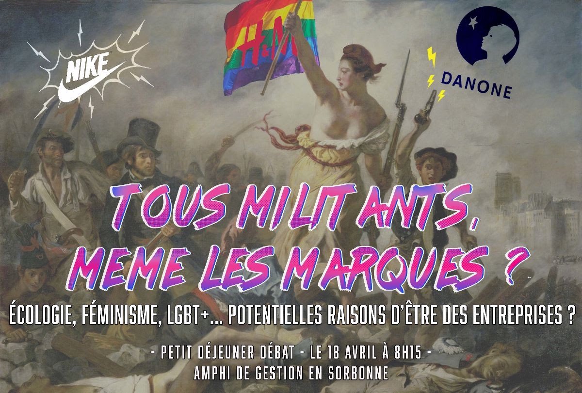 Envie de participer à une réflexion sur l’engagement des marques ? Un sujet de #ComPol 
Retrouvons-nous à la #Sorbonne le 18 avril
Inscription ▶️ bit.ly/2VvCxZi