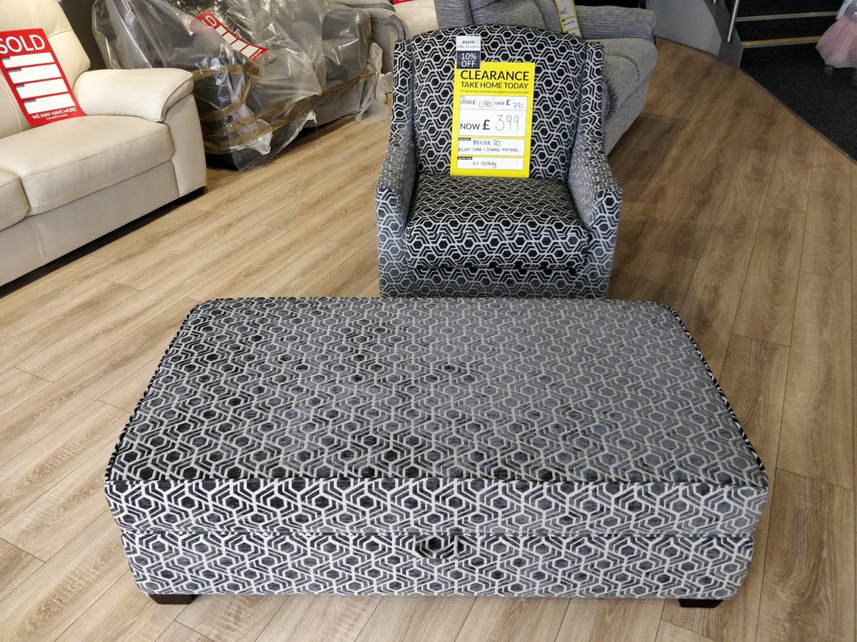 sofatime's tweet photo. We have brilliant clearance offers across each of our six stores. Check out our clearance sofas in sofatime Bangor, ⬇️ why not call in for a cuppa and find your perfect #sofa.

Hurry...when it's gone, it's gone! 

https://t.co/54oph3ZxF5 #sofatime #clearance #sofas #Bangor https://t.co/UjLLPEuB4w