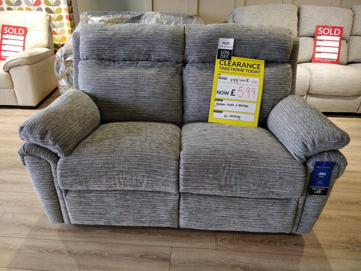sofatime's tweet photo. We have brilliant clearance offers across each of our six stores. Check out our clearance sofas in sofatime Bangor, ⬇️ why not call in for a cuppa and find your perfect #sofa.

Hurry...when it's gone, it's gone! 

https://t.co/54oph3ZxF5 #sofatime #clearance #sofas #Bangor https://t.co/UjLLPEuB4w