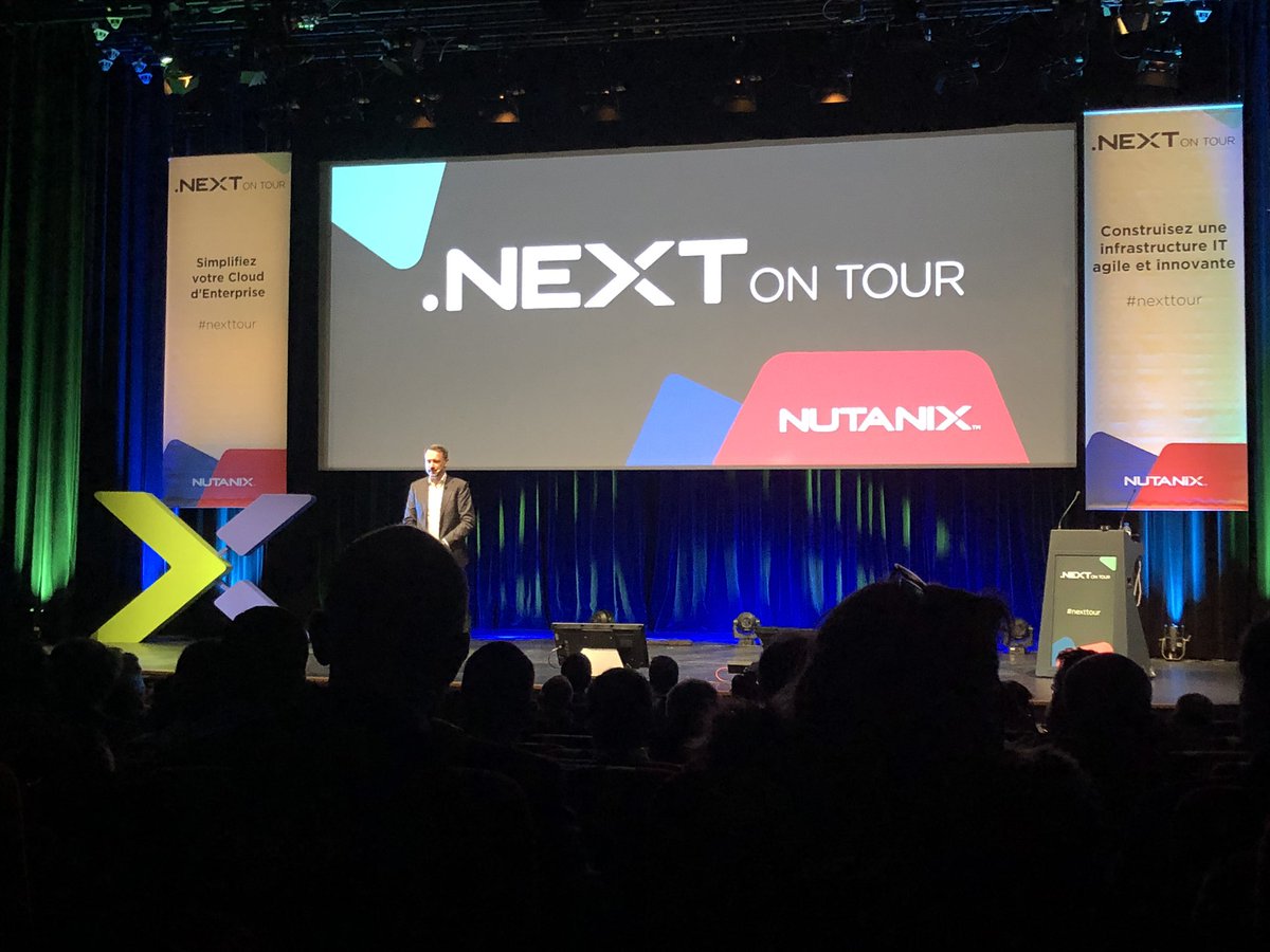 #NEXTtour ça commence fort pour cette dernière date ! 🏆 Félicitation aux 5 collaborateurs de <a href="/SCC_info/">SCC</a> pour leur récompense #RockingWithTheX <a href="/NutanixFrance/">Nutanix France 🇫🇷</a>