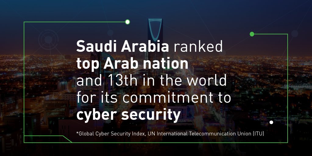 Having shot up 33 places in the <a href="/ITU/">Int’l Telecommunication Union</a> Global Cyber Security Index within the last 3 years, #SaudiArabia impressively proves its commitment to tackle #CyberSecurity. #SNSRExpo #GCI

🔎Read more: bit.ly/2IfKDBo