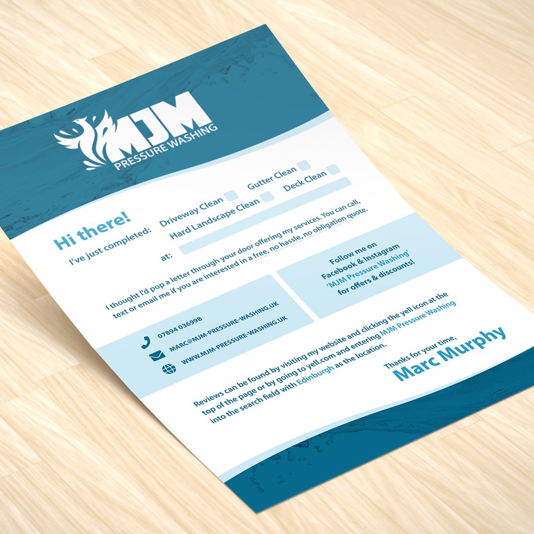 Here's an example of why designing a logo which can be rendered in inverse colouring is so valuable. It gives the logo a versatility when used on backgrounds which would otherwise clash and not have enough contrast.
#EdinburghLogoDesign #FlyerDesign #Branding