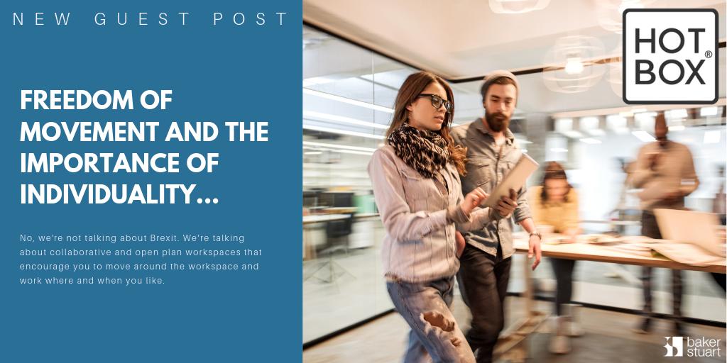 BakerStuartLtd's tweet image. We&apos;ve teamed up with @hotboxstorage to talk about the importance of individuality and freedom of movement - in the office, that is. Full post up on the blog now! ➡️  buff.ly/2YKsAcp #workagile #agileoffice