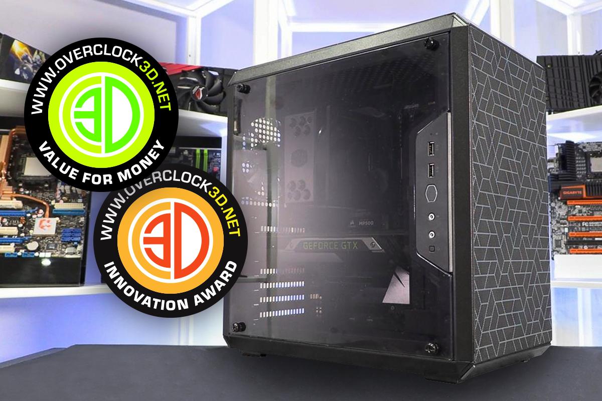 CoolerMaster's tweet image. Tiny Tom, tiny case, and a huge thank you. The MasterBox Q500L wins the Innovation Award and Value for Money Award from OC3D. “It is rare for a case to wow us in such a simplistic way, and it is even rarer for a £50 chassis to leave us this impressed.” : youtube.com/watch?v=uYdURT…