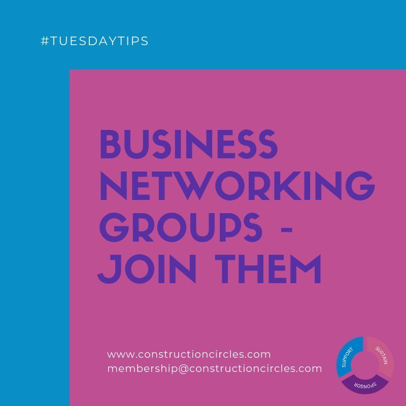 Straightforward and simple.  If you want to find out more about our networking group visit our website wu.to/gBbYHf or email us on membership@constructioncircles.com for info. #constructioncircles #tuesdaytips #networking #networkingevents #joinus #businessgroups