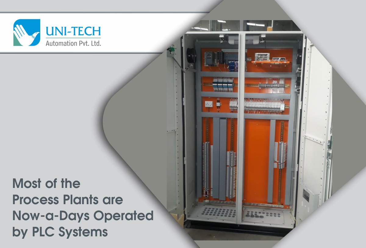 UniTech_Auto's tweet photo. UNI-TECH offers variety of PLC panels such as s stand-alone type panels, workstation type, desk type panels etc.
#wiringharnesses #electronicproducts #cables #wires #controlpanels #PLCPanel https://t.co/MvNIalyNDV