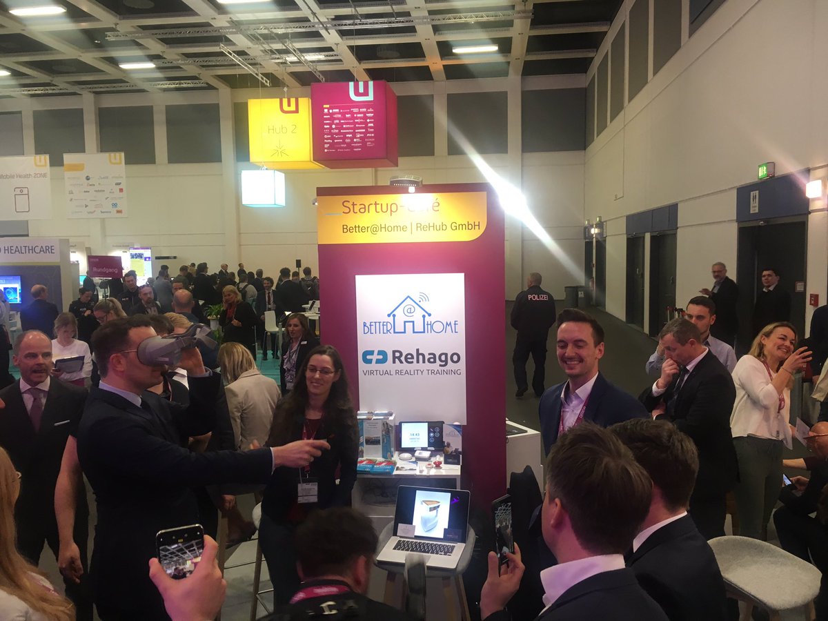 ThLink87's tweet photo. Ein toller erster Tag im Einsatz für @rehago_eu geht „zu Ende“. Hoher Besuch von @jensspahn 😎Und #varomo hat es mit #CAREcules auch auf Bilder geschafft;) #suchbild #laptop #hack #healthcareinnovation  Jetzt zur Niederländischen Botschaft auf die #digitalhealthnight 🔥 #hustle https://t.co/z7GssAhVIh