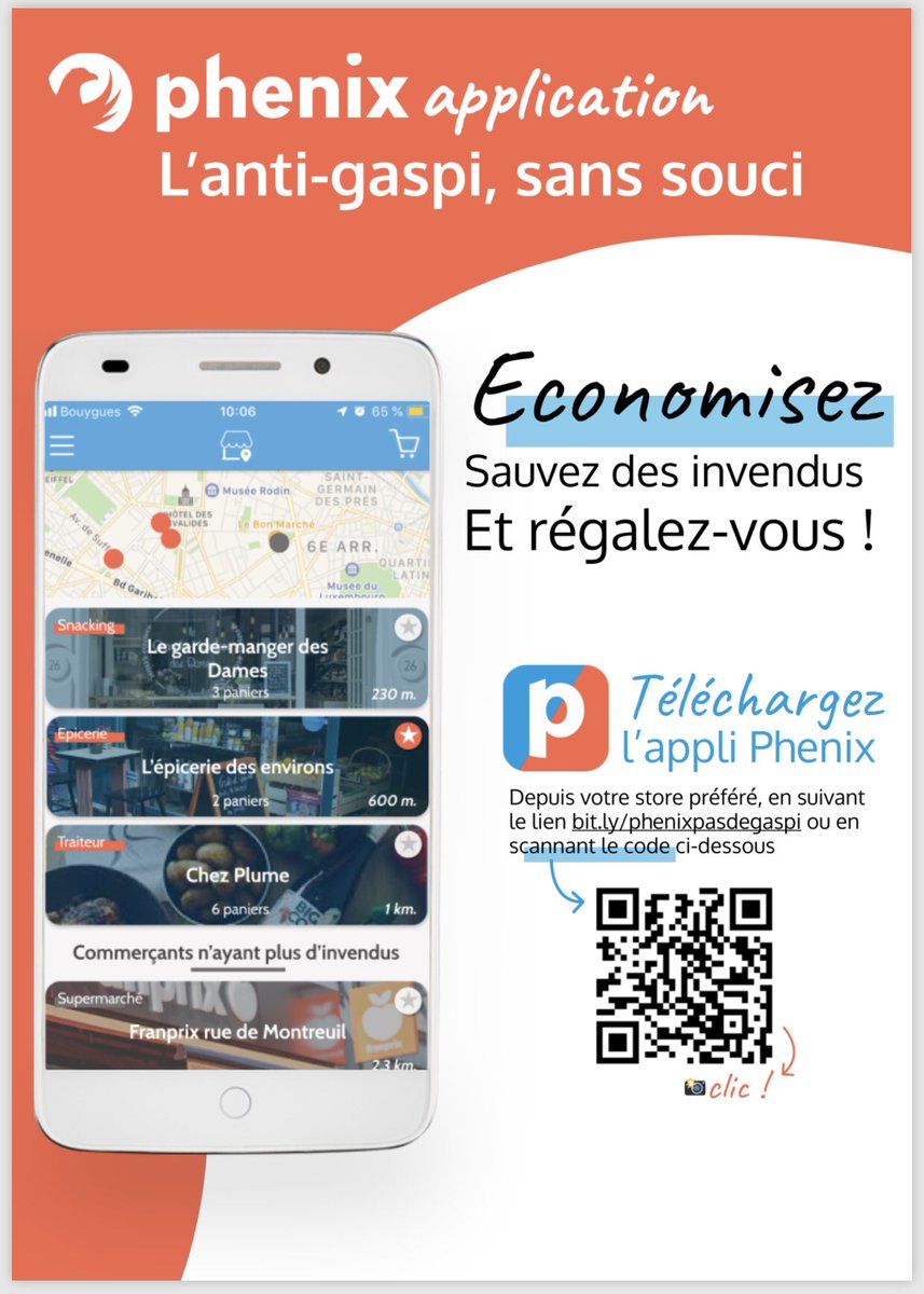 phenixfr's tweet photo. Vous avez aimé l’intervention de @JLFlamme lors de la conférence #PRODURABLE « Numérique & #EconomieCirculaire » ?
Vous allez adorer son appli #antigaspi pour racheter à prix cassés les #invendus de vos commerçants !
https://t.co/O5zHbgxoST
#PRODURABLE2019 #ProDurable19 https://t.co/1tUN2yrLme