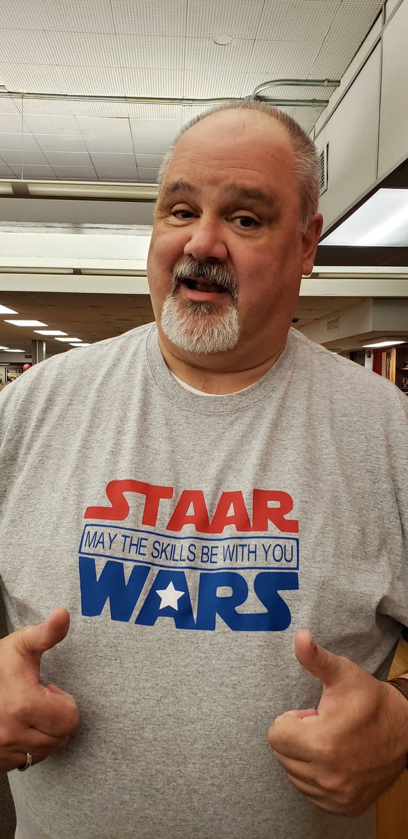 Good luck to all our STAAR testers! May the skills be with you! #STAARReady #STAAR2019 #csnd