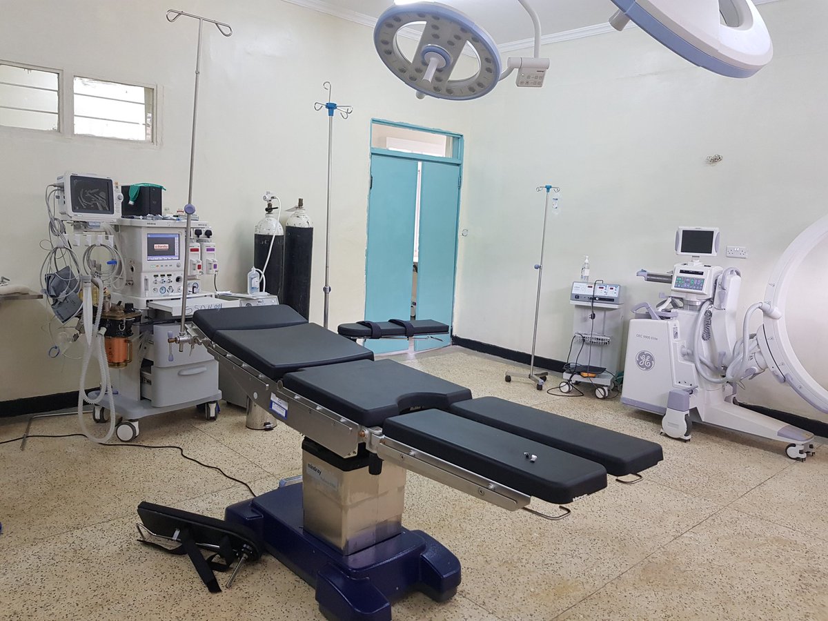 CDICCKericho's tweet photo. The CDICC team inspected the new Theatre at Sigowet level 4 hospital, the hospital received Thearte equipment through the #MESProgramme, There are about 8 to 10 elective surgeries at the hospital every week and the Thearte accommodates all emergency delivery cases in the region https://t.co/jRXyMNp645