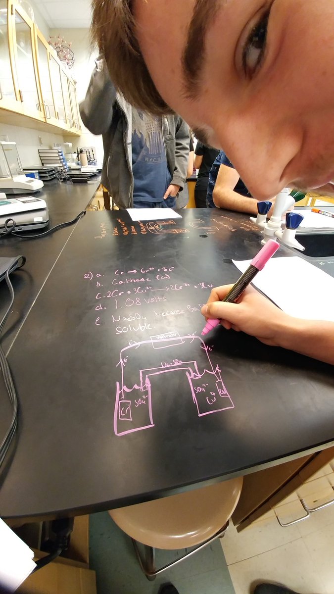 phschem's tweet photo. AP Electrochemistry! #phschem https://t.co/EP6JrVQ8QE