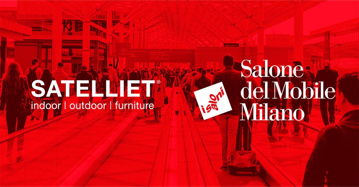 Vandaag start in Milaan de Salone del Mobile Milano - een van de grootste Europese meubelbeurzen. Ook dit jaar trekt het collectieteam van Satelliet eropuit om de nieuwe trends te ontdekken. Dagelijks gaan we verslag doen vanaf de beurs.
