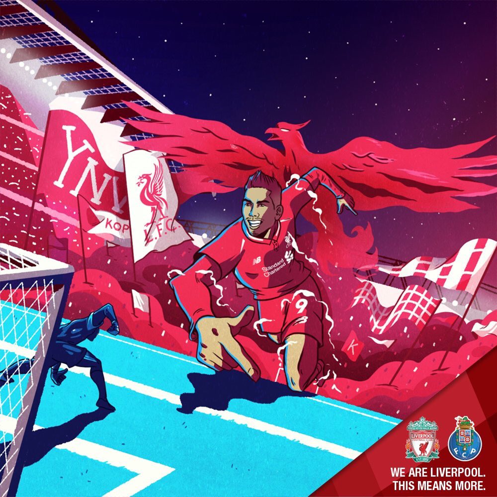 🔴🔥 Come on #Reds 🔥🔴
New art for #liverpoolfc
Direction: @davewi11 
#ThisMeansMore #UCL #anfield