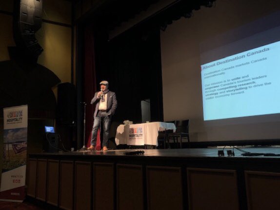 Great morning in Bonavista talking about the importance of the tourism sector.  <a href="/TIAC_AITC/">The Tourism Industry Association of Canada</a>  <a href="/LegendaryCoasts/">Legendary Coasts</a>  ⁦<a href="/HospitalityNL/">Hospitality NL</a>⁩ #tourismtownhall ⁦<a href="/DestinationCAN/">Destination Canada</a>⁩