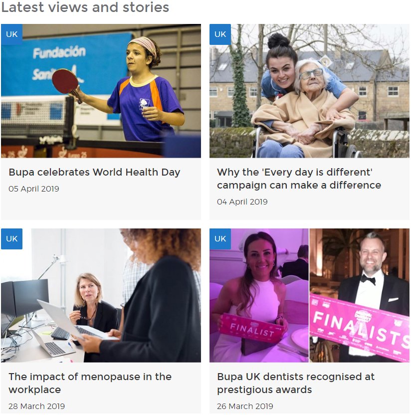 Check out our Bupa Newsroom for some great stories from our people and our customers. You'll also find #podcasts and support for topics such as #mentalhealth and #cancer newsroom.bupa.com