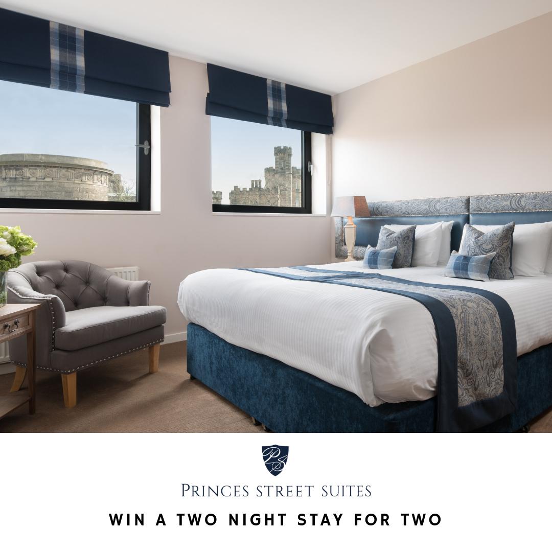 EdinburghCollec's tweet image. *COMPETITION TIME*

WIN a 2-night stay for 2 at the Princes Street Suites in #Edinburgh – All you have to do is like the post &amp;amp; tag a friend that you would share the prize with. 

The winner will be announced 9/5/19. The competition also running on the PSS Facebook page.