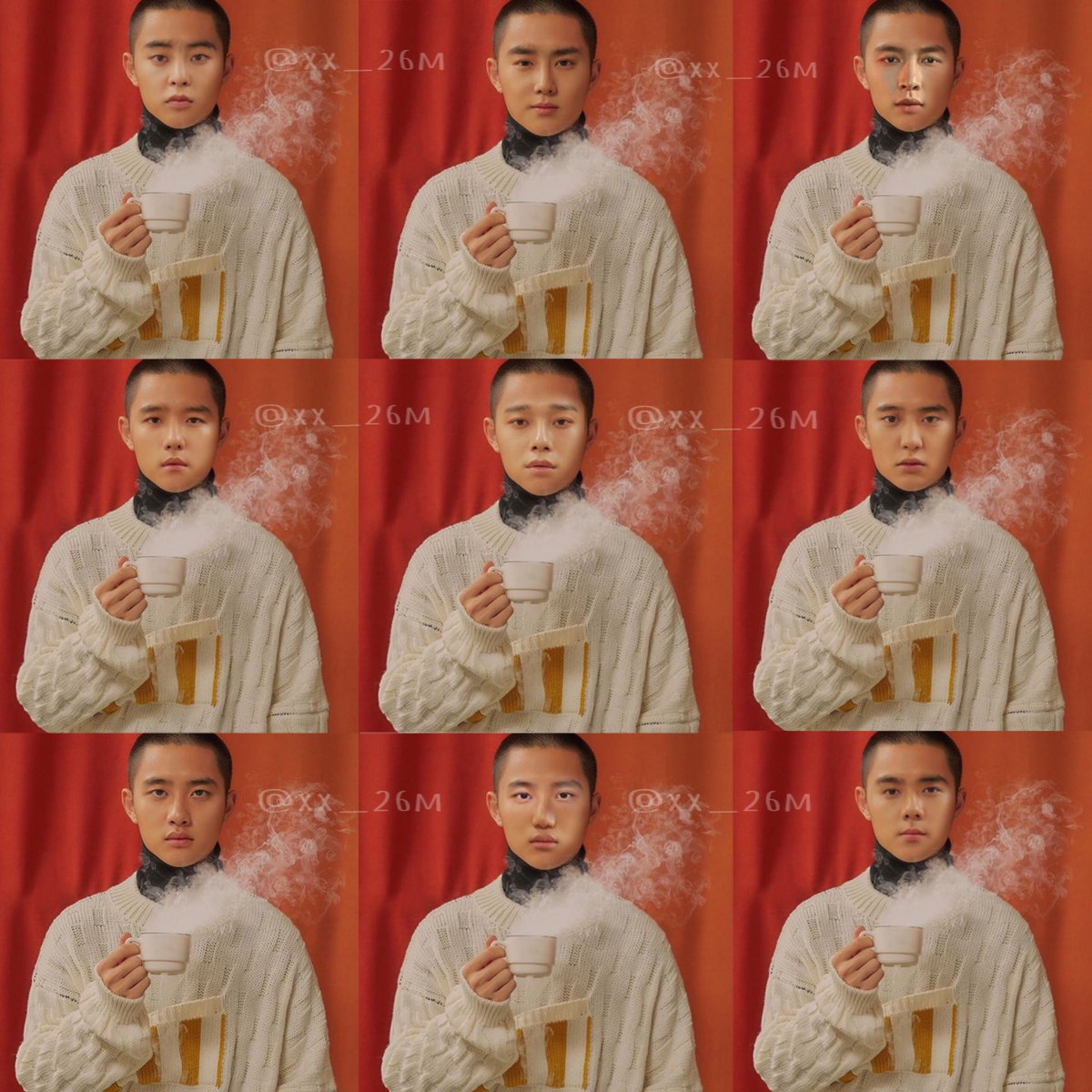 ㅁ 坊主コラ作る前から想像ついてたけどやっぱりスホちゃんは坊主似合う 本当に君合成か ってなる違和感ゼロ 意外と似合ってたのがカイくん 全部ギョンスの頭に合わせたけどセフンは自前坊主も面長だから似合わないだろうな