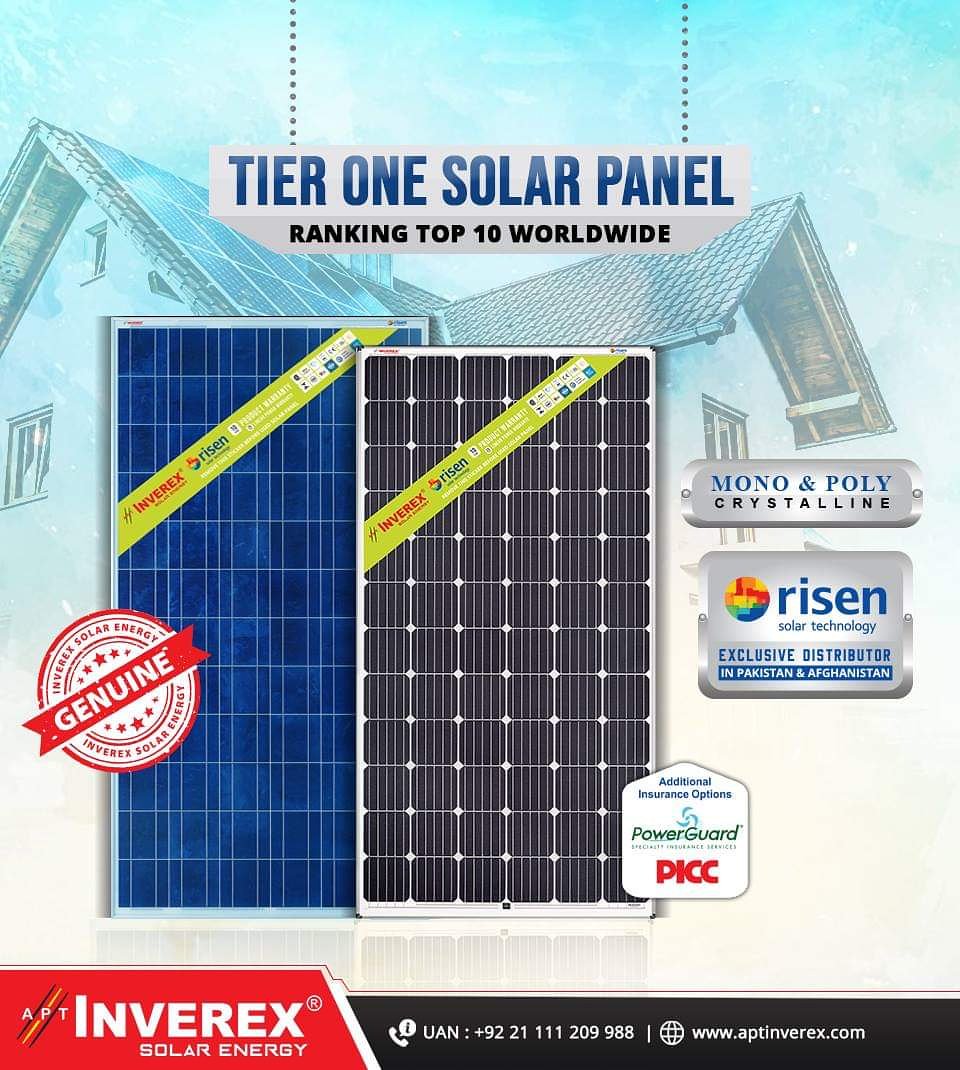 InverexSolar's tweet photo. Inverex Solar Energy is the exclusive distributor in Pakistan and Afghanistan for Risen solar technology solar panels which is rank top 10 worldwide.
https://t.co/SehgLFP7oC
Inverex | – #MakingPakistanBrighter
☎ +92-21-111-209-988
#Inverex #SolarEnergy #Risen #Tier1 #BestChoice https://t.co/2fuDvurKhy