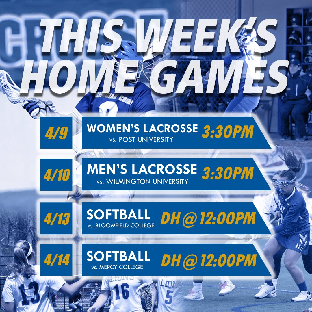 Georgian Court University Lions (@gculions) on Twitter photo Another full week of <a href="/GCULions/">Georgian Court University Lions</a> home action kicks off TODAY as <a href="/GCUWLAX/">GCU Women's Lacrosse</a> hosts <a href="/GoPostEagles/">GoPostEagles</a> at 4pm in <a href="/CACC01/">Central Atlantic Collegiate Conference</a> competition! #GCUPride <a href="/gcusb/">GCU Softball</a> <a href="/GeorgianCourtML/">GCU Men's Lacrosse</a> <a href="/Georgiancourt/">Georgian Court University</a> <a href="/WhereIsRoary1/">Roary Lions</a> <a href="/APPSportsDesk/">APPSportsDesk</a> <a href="/NCAADII/">NCAA Division II</a> @AlumniGCU <a href="/njdotcom/">njdotcom</a> <a href="/starledger/">The Star-Ledger</a> Another full week of <a href="/GCULions/">Georgian Court University Lions</a> home action kicks off TODAY as <a href="/GCUWLAX/">GCU Women's Lacrosse</a> hosts <a href="/GoPostEagles/">GoPostEagles</a> at 4pm in <a href="/CACC01/">Central Atlantic Collegiate Conference</a> competition! #GCUPride <a href="/gcusb/">GCU Softball</a> <a href="/GeorgianCourtML/">GCU Men's Lacrosse</a> <a href="/Georgiancourt/">Georgian Court University</a> <a href="/WhereIsRoary1/">Roary Lions</a> <a href="/APPSportsDesk/">APPSportsDesk</a> <a href="/NCAADII/">NCAA Division II</a> @AlumniGCU <a href="/njdotcom/">njdotcom</a> <a href="/starledger/">The Star-Ledger</a>