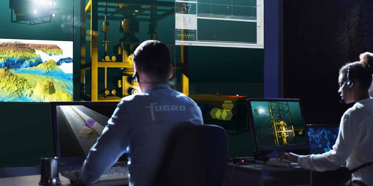 fugro's tweet image. Through our innovative remote operations, we’re helping to improve safety, productivity and delivery on projects - Come and talk to our experts at Ocean Business 9-11 April to find out how. #oceanbiz #UnlockingInsights
