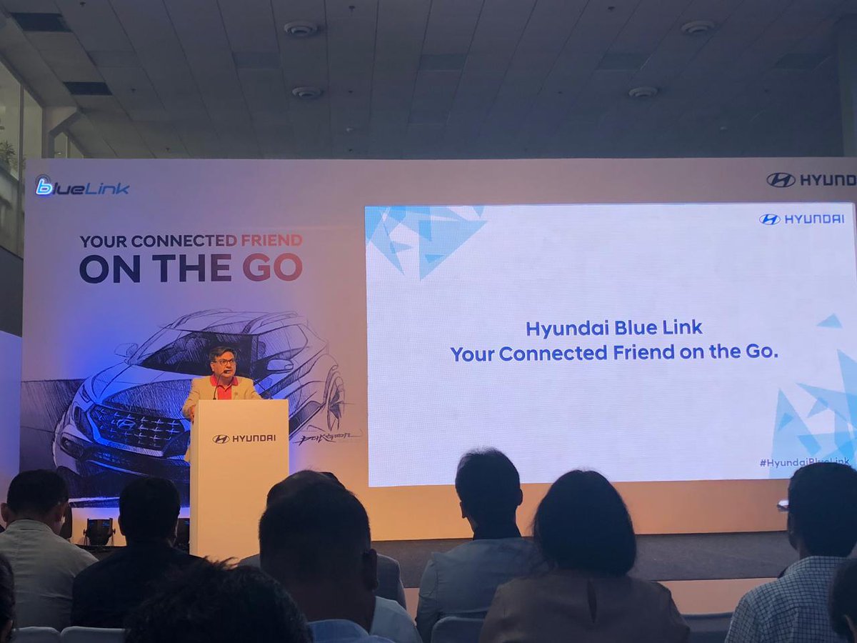 Puneet Anand Head Marketing @HyundaiIndia talks about #HyundaiVENUE and it’s #BlueLink #HyundaiBlueLink  
#HyundaiIndia