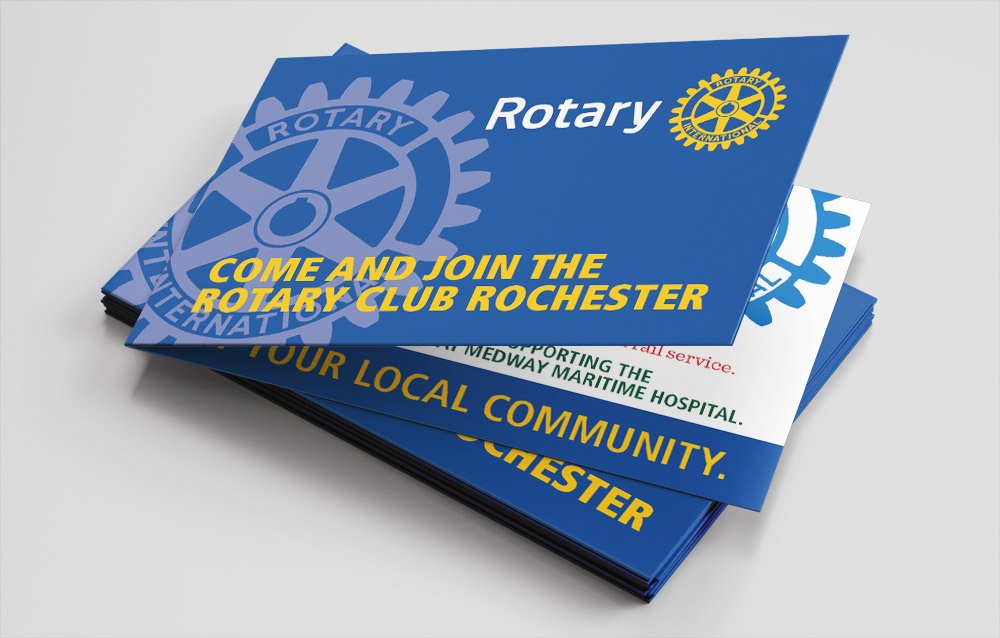 Helping those that help others.
The Rotary Club of Rochester supports many local and international causes.
Our pocket sized #charity #flyer supports them.  ryedesign.co.uk/blog/post/help…