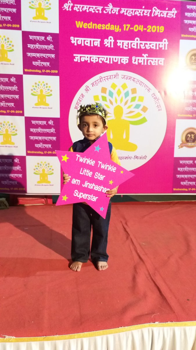 mansi_jakharia's tweet photo. #MainBhiVeerNandan
Contestant No. 107
@JainSamast
Please Retweet
#SaveTheDate
17.04.2k19
#BhagwanMahaveerJanmakalyanak
@bhadreshmd @DodhiaRitesh @paraspshah https://t.co/gYZ28gasDE