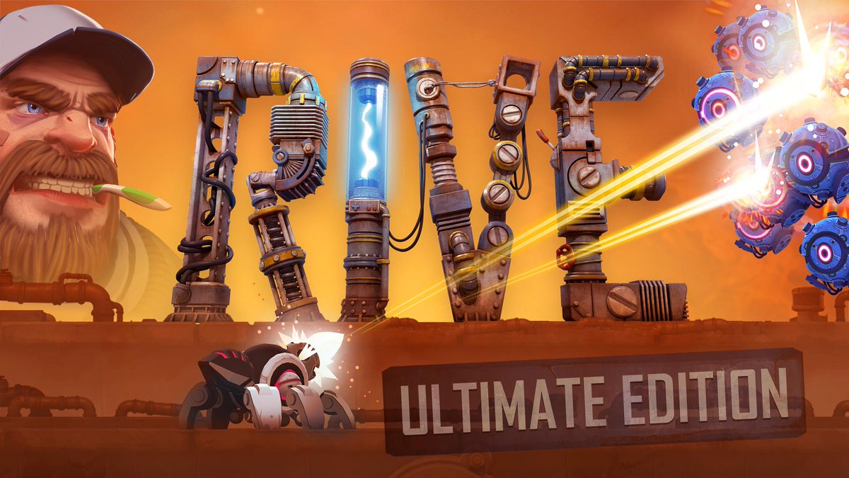 SuperRareGames's tweet photo. Suprise! We are announcing 6 new games today! Up first.... The intense SHUMP from the amazing @TwoTribesGames... RIVE Ultimate Edition gets a physical Switch release. The perfect send-off to the studio as this is there last ever game!
Coming soon at https://t.co/nEP10uF9p3 https://t.co/p0Yej6kN0l