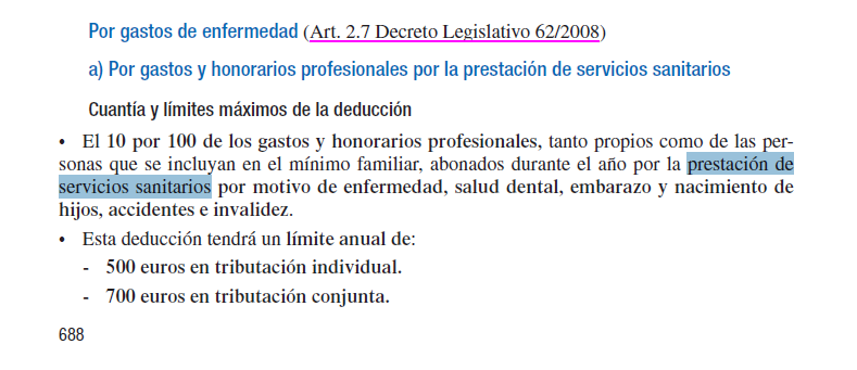 JavierDolmen's tweet photo. @euribem La normativa solamente habla de prestación de servicios sanitarios, la compra de material del tipo gafas, audífonos... quedaría excluida https://t.co/CNg4nvvihp