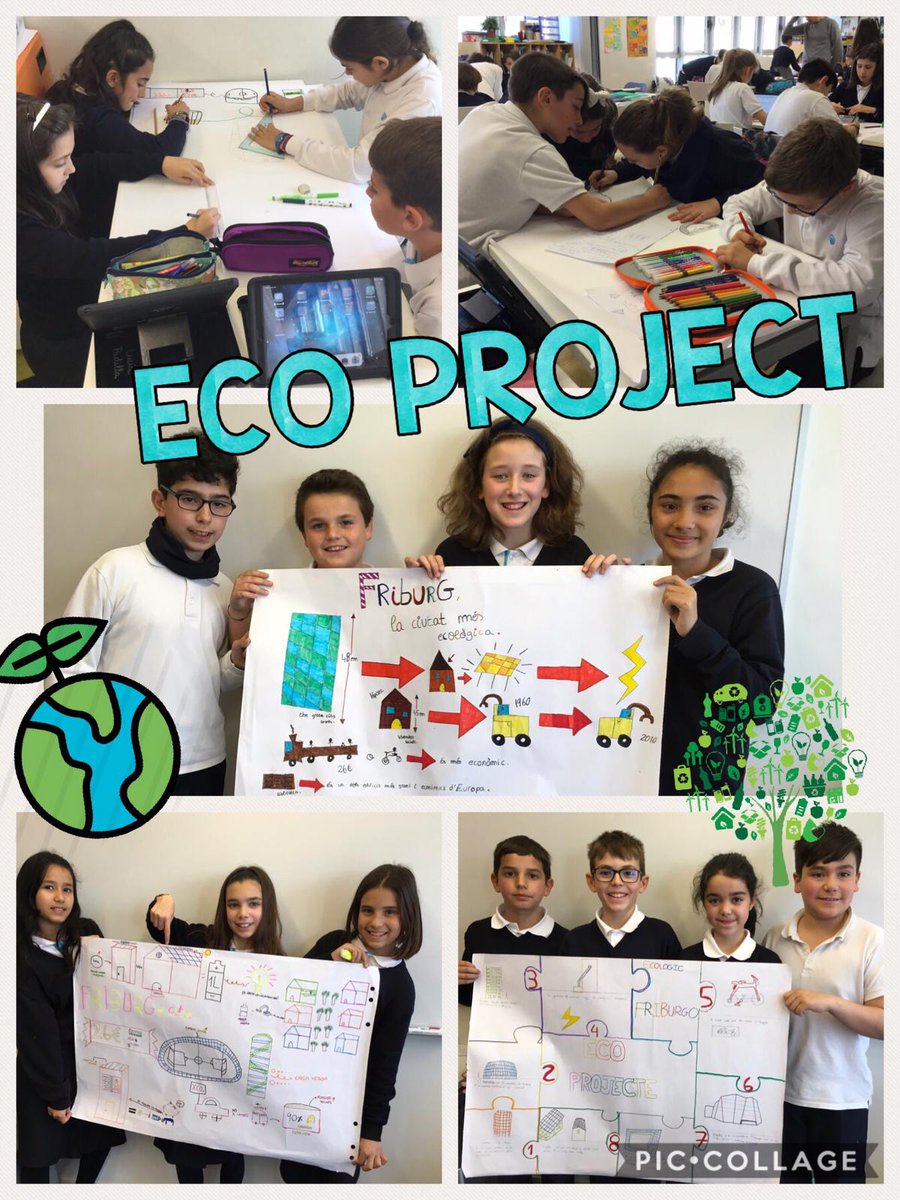 5ePrimaria's tweet photo. Eco project- fase d’immersió! Fem els nostres visual thinking de la ciutat més ecologica del món: Freiburg! #designthinking https://t.co/uRqrEtACys