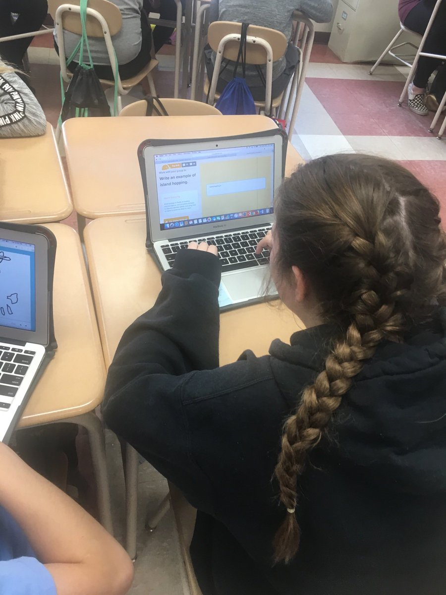 EllermanBridget's tweet photo. Ss using @PearDeck Flashcard Factory to review content and create study materials. Overheard a student say, “I found out today that I know more than I thought I did!” Aha! 😃 https://t.co/77tD3e72JH