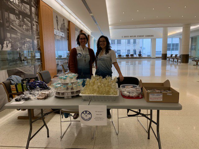 trpdisruptors's tweet photo. Come on out to MSB and enjoy some tasty treats we baked up, and rest easy knowing all funds are going to cancer research! https://t.co/7f1i3G9Sg0