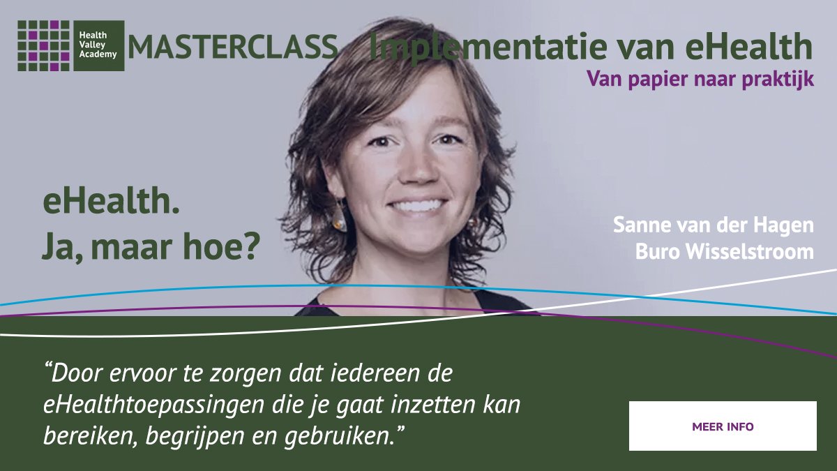 HealthValley (@healthvalley) on Twitter photo Samen met @BuroWisselstroom en andere netwerkpartners ontwikkelen we de Masterclassreeks āImplementatie van eHealthā waarin de focus ligt op een succesvolle implementatie van eHealth. <a href="/SannevdHagen/">Sanne van der Hagen</a> werkt hier ook aan mee! healthvalley.nl/events/impleme⦠Samen met @BuroWisselstroom en andere netwerkpartners ontwikkelen we de Masterclassreeks āImplementatie van eHealthā waarin de focus ligt op een succesvolle implementatie van eHealth. <a href="/SannevdHagen/">Sanne van der Hagen</a> werkt hier ook aan mee! healthvalley.nl/events/implemeā¦