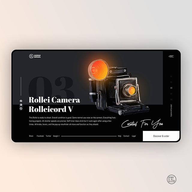 sgeorge699's tweet photo. 🔥🔥Curated For You | Daily UI challenge - 091/100🔥🔥
@Daily_UI #dailyui #antiques #camera #curated_for_you
#inspiration #responsiveweb #interface #appdesign #digital #graphicdesignuiweb #app #graphicdesign #creative #webdesigner #userexperience #uxdesi… https://t.co/UKP5T46x9e https://t.co/PG1hbKLjyE