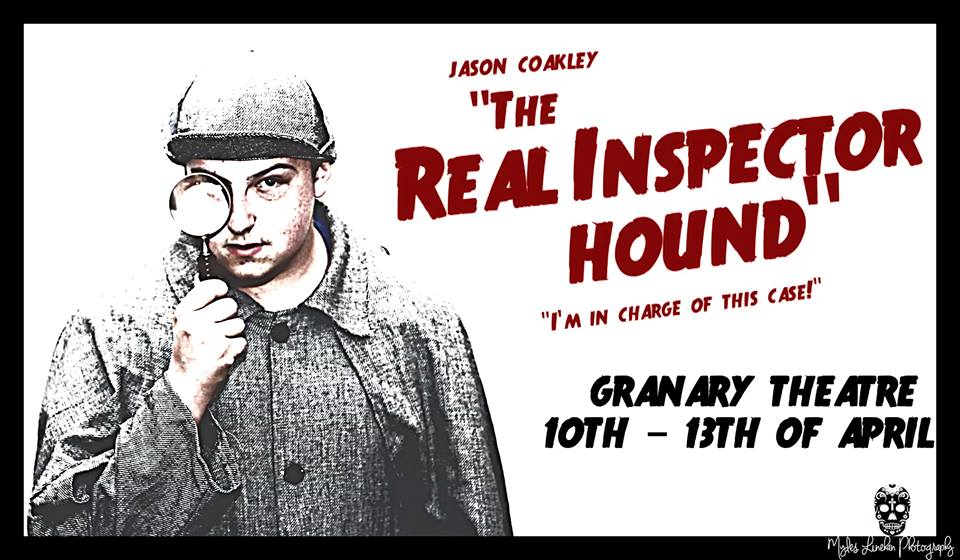 Shoestring Productions and @csncollege present Tom Stoppard's hilarious &amp; absurd play-within-a-play, THE REAL INSPECTOR HOUND. Opening this Wednesday 10th &amp; running until Saturday 13th. For more information or to reserve tickets, visit out website: granary.ie/event/the-real…