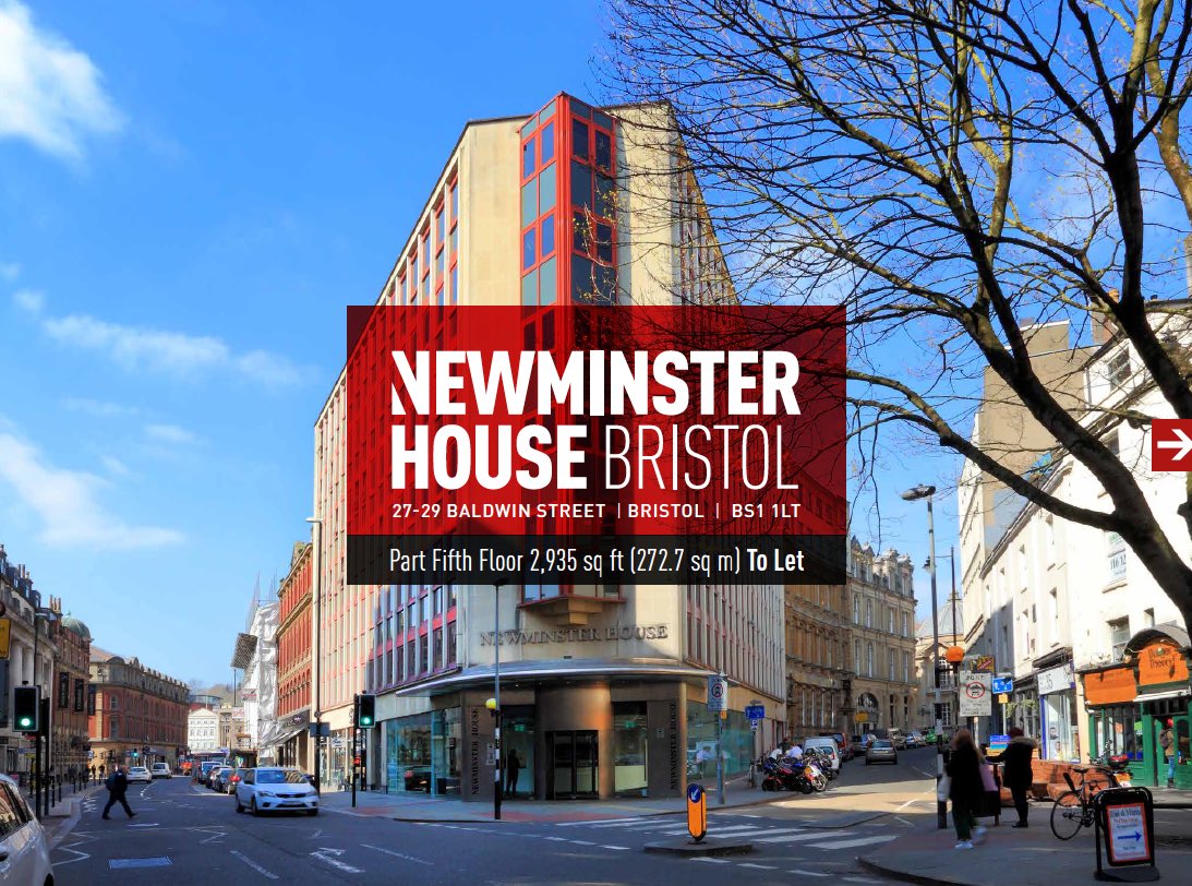 zest_dm's tweet photo. I-Brochure time! Newminster House is a 7-storey building which occupies a high-profile location in the heart of the city centre of Bristol. 5th Floor refurbed to rent.

#ibrochure #bristol #newmister #design #marketing #branding #officerental #commercialproperty #office #rent https://t.co/693wkp8Ymc