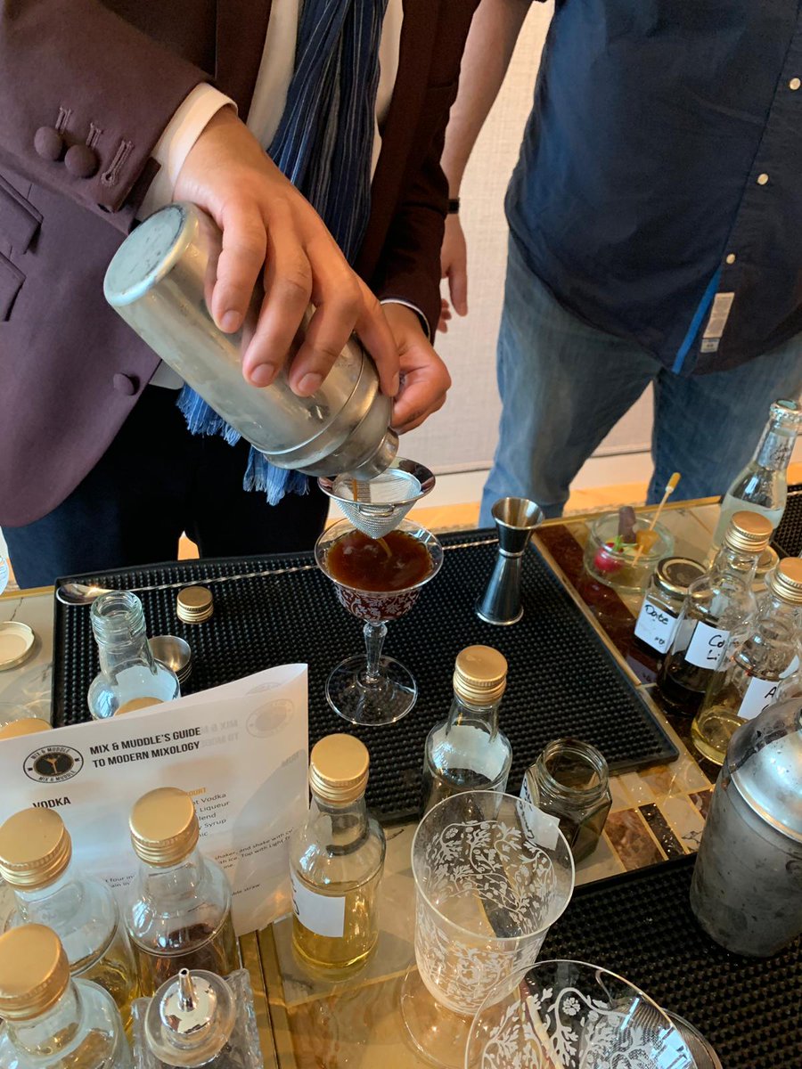 TheAthenaeum's tweet photo. On Saturday we hosted our first cocktail masterclass in The View. It was great fun! Here are some photos from the event. 🥂 https://t.co/bYyfYLu39C