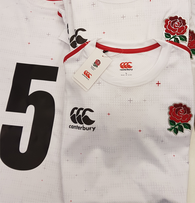 Kitroomco's tweet photo. Kit numbers printed &amp; ready for England Deaf Rugby Union who take on Wales Deaf Rugby Union on Saturday at Sale FC  @deafrugby @walesdeafrugby @wayneleno @SaleFC https://t.co/4VCTed5gjp