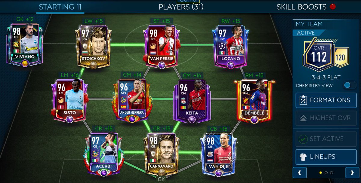 KrystianPorebs1's tweet image. Some upgrades recently 🤩🎉 @DavJacobs @AlenHD_FIFA @JONALDINHO_XC @FIFAMobileDev @EAFIFAMOBILE @Alima5677 @BadBuckyRFM @EdAlves53842443 @Pawe16718887 @NationsCon
