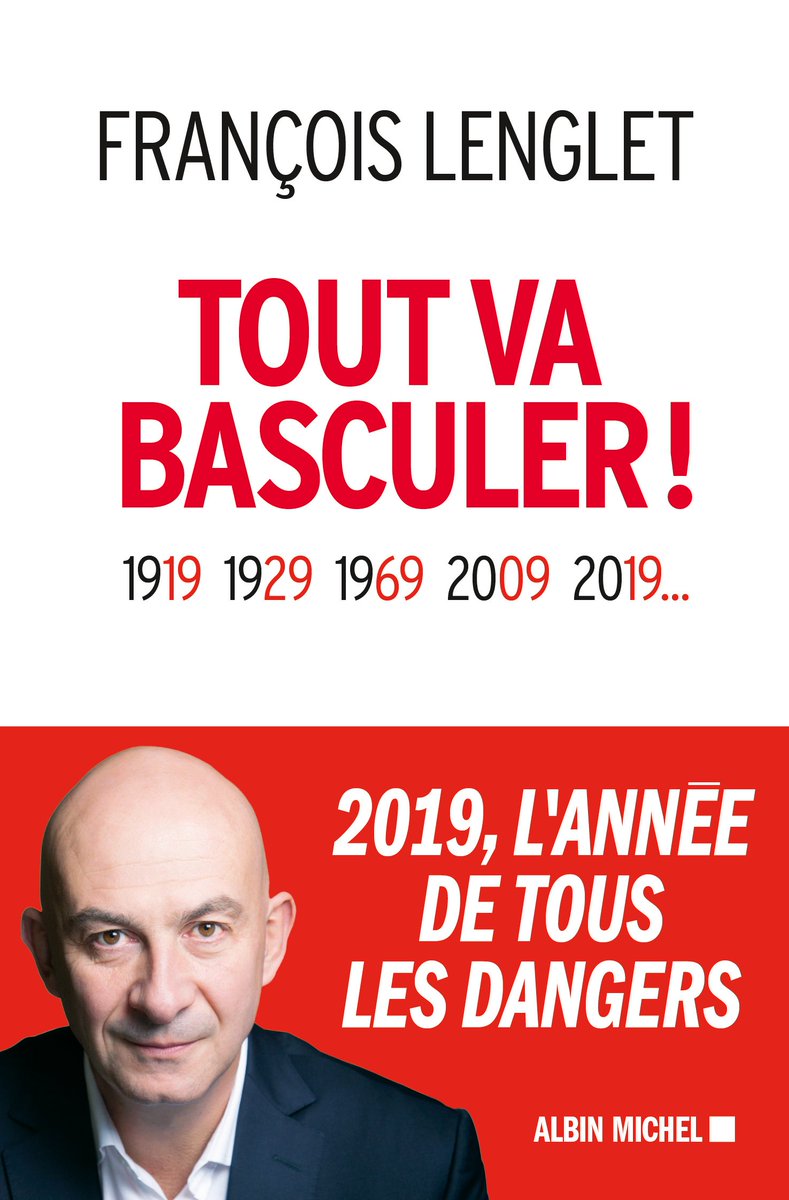 CQDLT8's tweet photo. Ce mardi dans #CQDLT, @BenaimValerie reçoit le journaliste économique François Lenglet 😀 Dans son livre "Tout va basculer", il dessine le monde tel qu’il sera en 2029 après "une année 2019 de tous les dangers" ! Un RDV à ne pas manquer à partir de 17h45 sur @C8TV 😉 https://t.co/YPiCVqT9cC