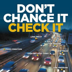 There is no component in your car that’s as likely to contribute to a crash as your tyres.  From an average  of 14 deaths each year, tyres were a contributory factor in the crash that killed the people involved.    #checkyourtyres  #oldtyreskill